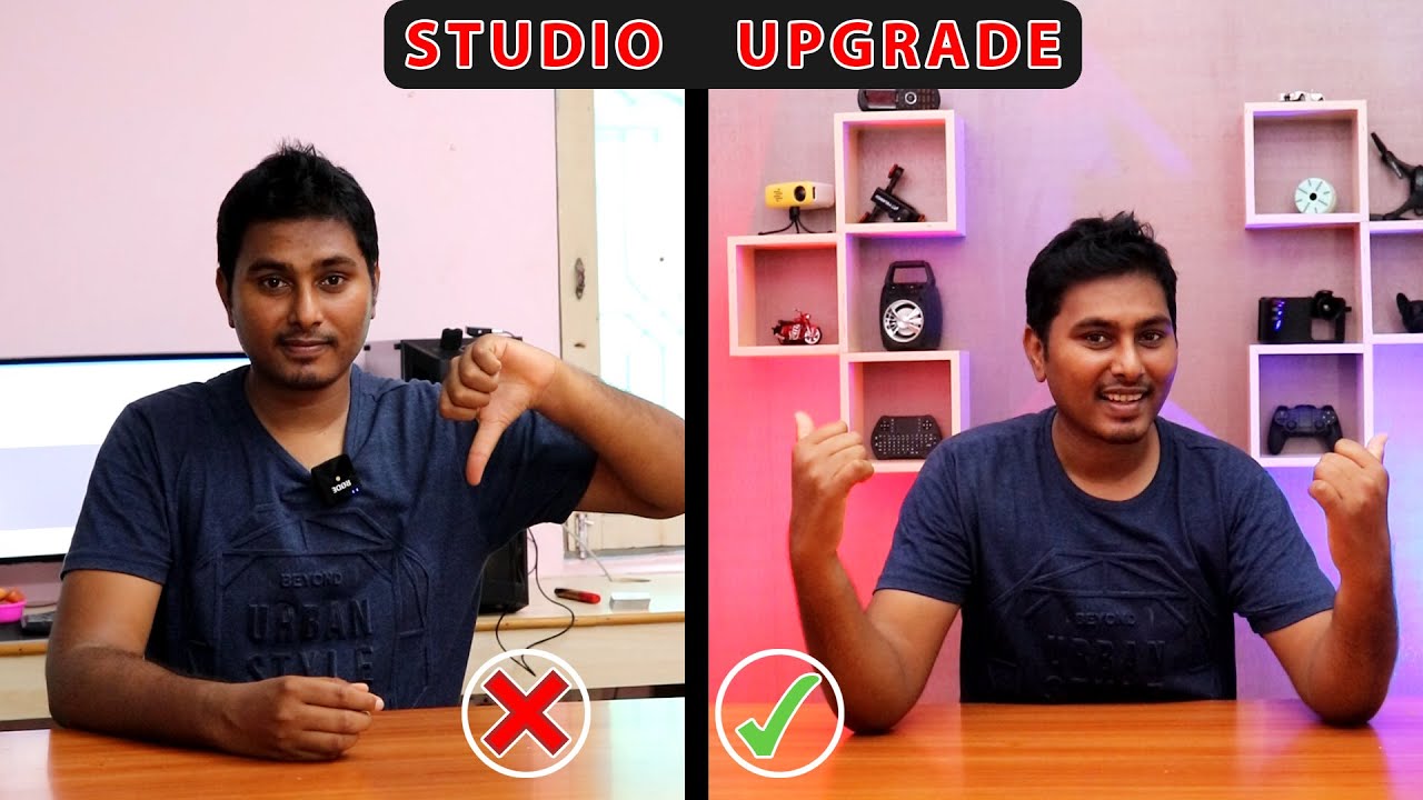 Top 10 Tamil Studio Upgrade 2021 | How to make Youtube Background at Home