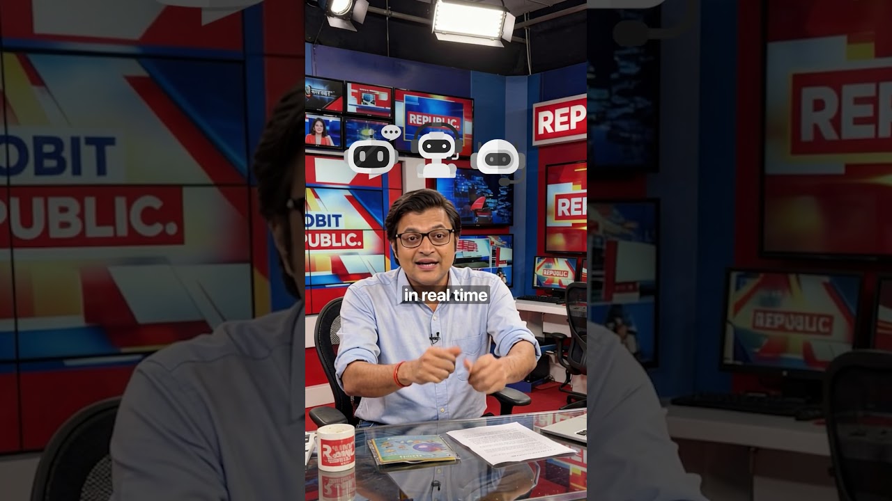 Arnab Goswami lost a debate with AI in front of the millions of people.#ai #business #arnabgoswami