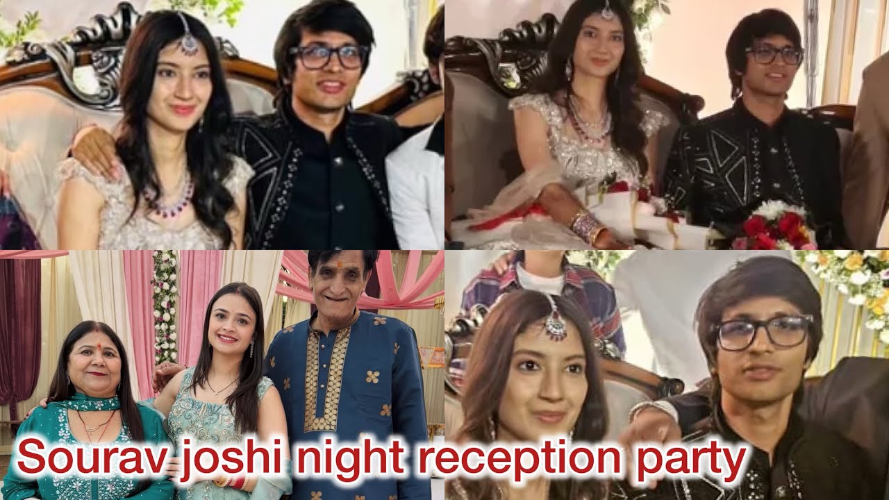Sourav joshi night reception party vlog dekho kon kon aaye❤️🧿#trendingvlog #viralvideo #nikitavlog 