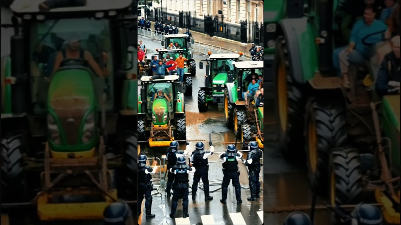 Tension as farmer confronts police #BreakingNews #Agriculture #Police