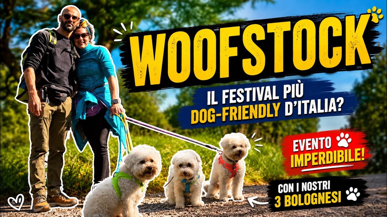 🌿 Un festival tutto per i cani? Sì, esiste! Scopri il Woofstock di Fagagna! 🐾✨