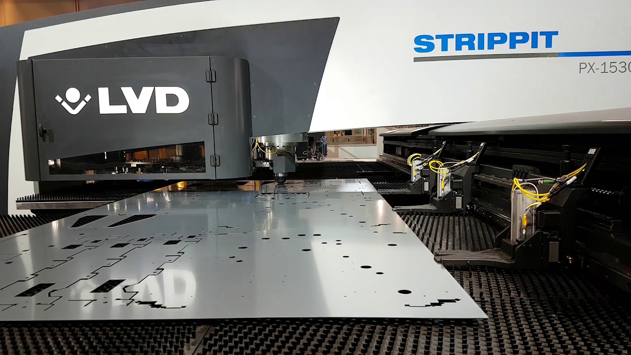 LVD Strippit PX punch press with FA-P automation