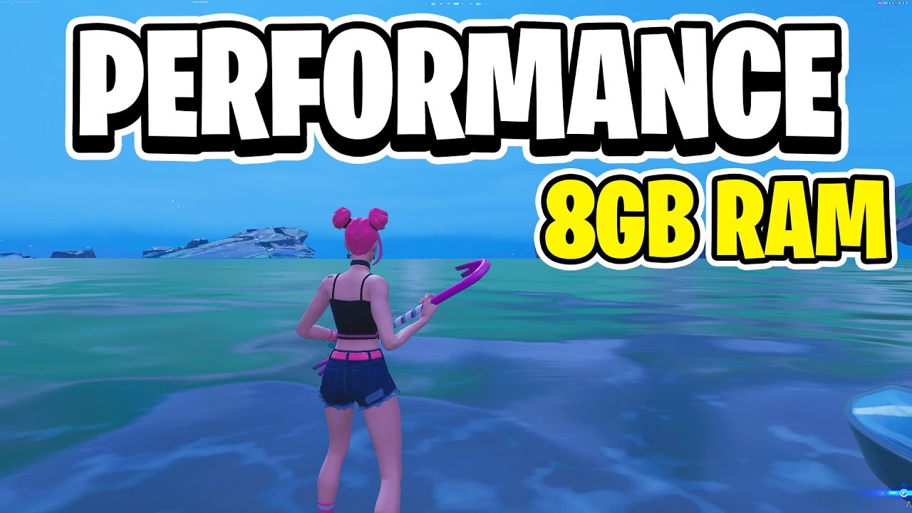 Performance Mode at 8GB of ram Fortnite Chapter 4 *GTX 1650 *
