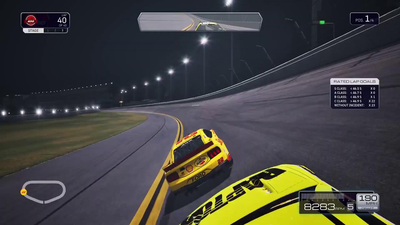 NASCAR 25 Target league Daytona (Cup)