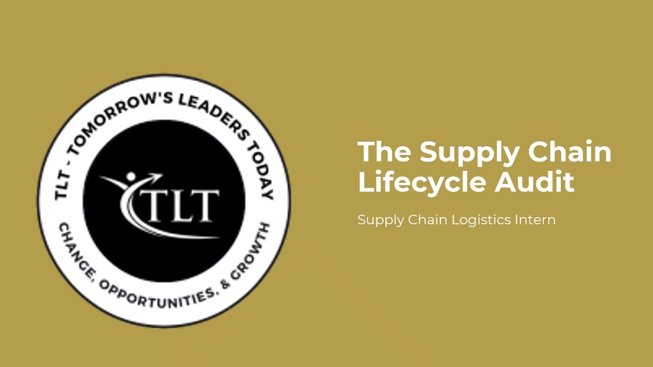 The Supply Chain Lifecycle Audit