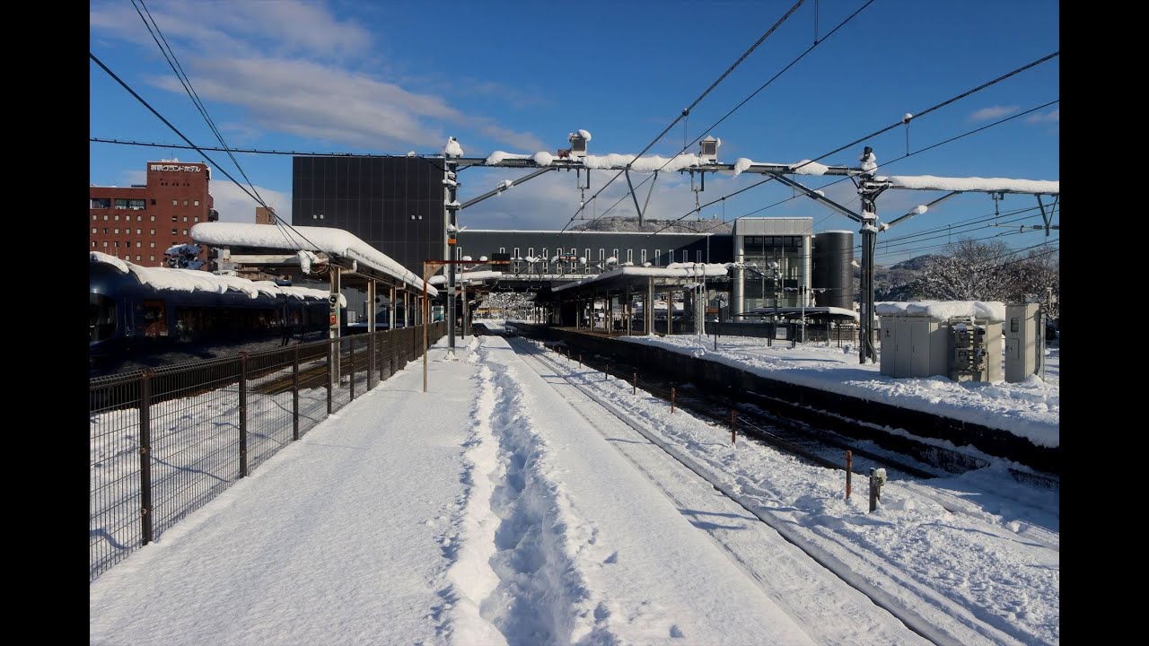 2026/1/23金9:14(15分遅延)西舞鶴駅から東舞鶴駅へ、三条通りを舞鶴電脳工作室へ！