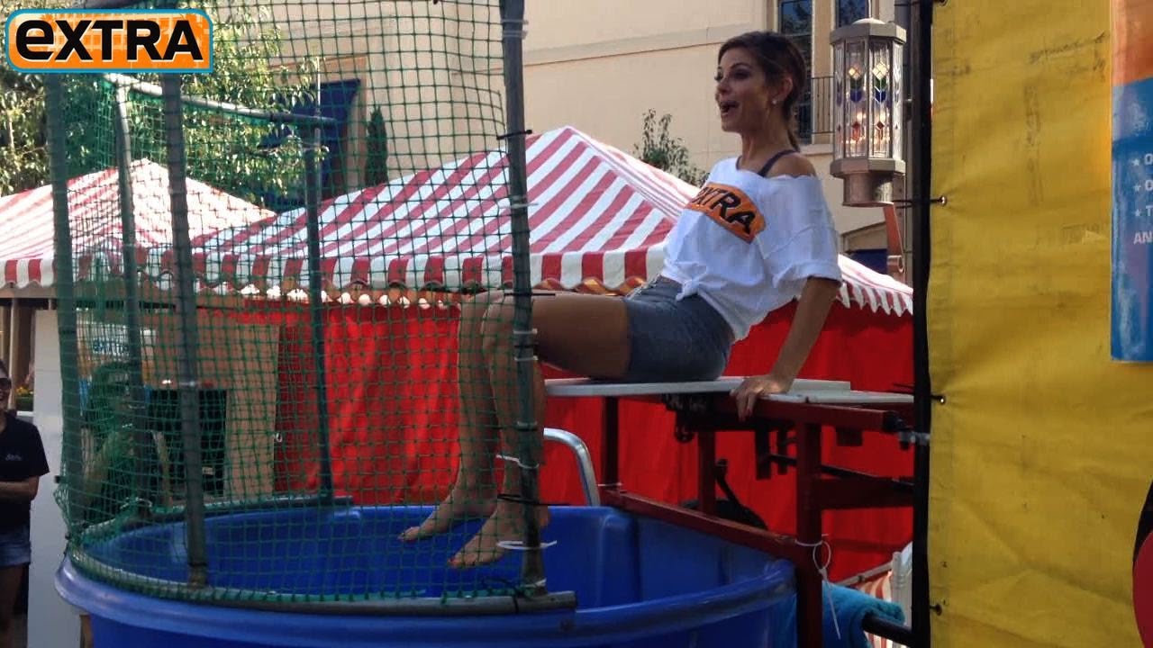 Maria Menounos and Derek Hough: 'Dunking with the Stars'