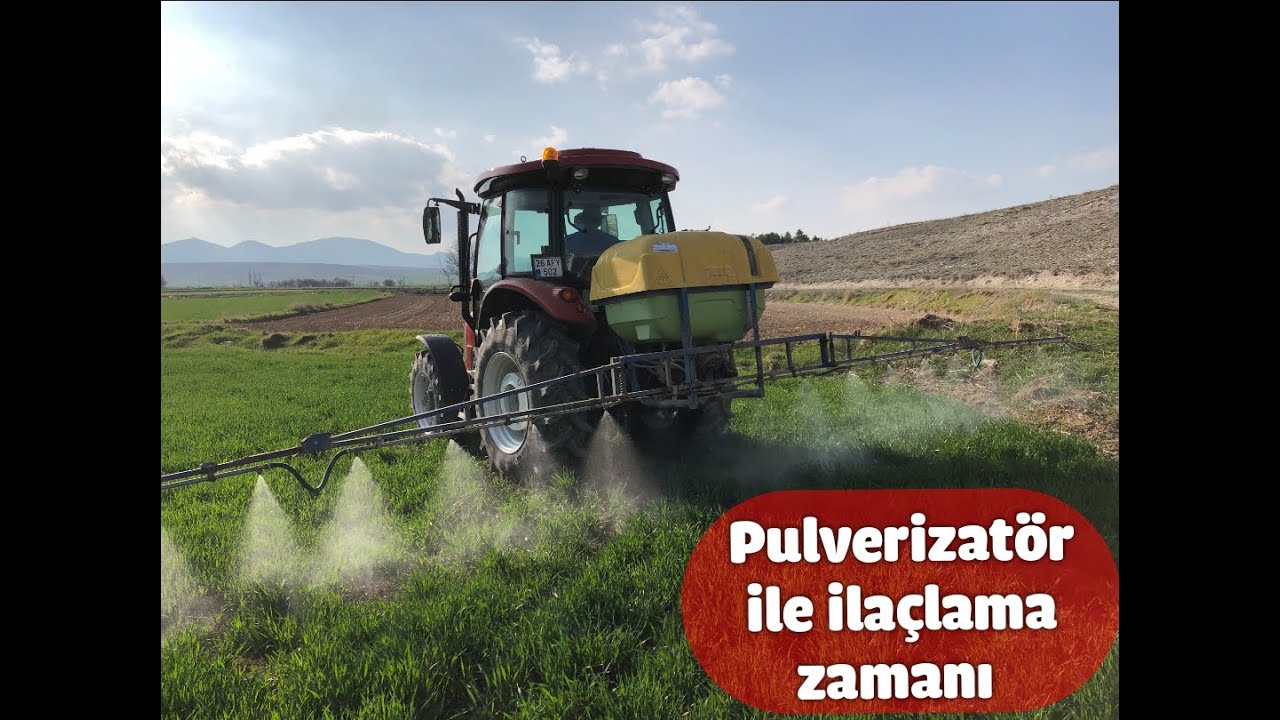 Önallar İlaçlama Makinesi  (Pulverizatör) ile Buğdayları İlaçladım / Başak 2075