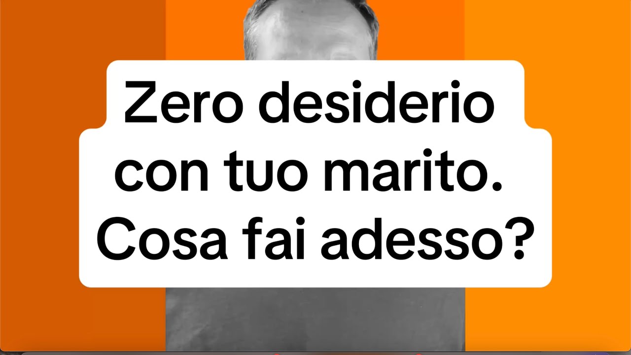 LA PASSIONE NON TORNA DA SOLA. SI RICOSTRUISCE. O SI MUORE A PICCOLE DOSI.
