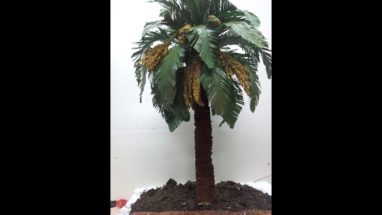 COMO HACER UNA PALMERA PRIMERA PARTE -MIRA EN PANTALLAS FINALES PARA VER UNA NUEVA