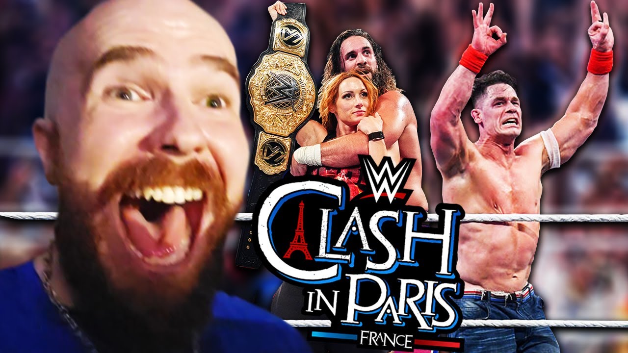 (slightly late🤦) WWE CLASH IN PARIS 2025 LIVE REACTIONS!!!