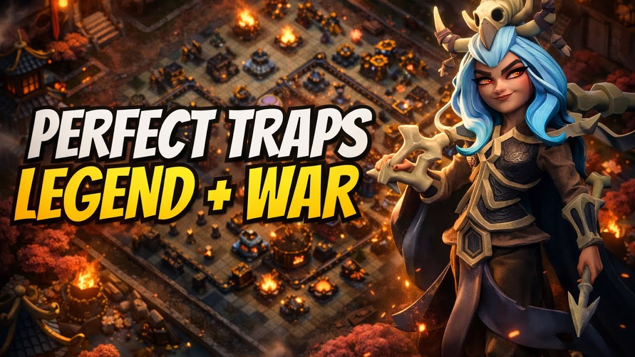 Top 10 Anti Thrower TH18 War + Legend Bases |Th18 war base link | Th18 legend base I 1star Th18 base