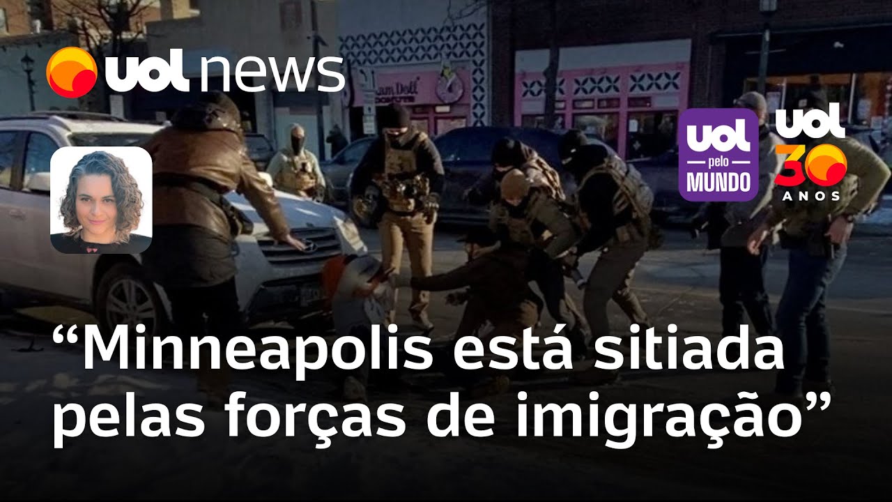 Minneapolis está sitiada após mortes pelo ICE e existe um mal-estar muito grande  | Mariana Sanches