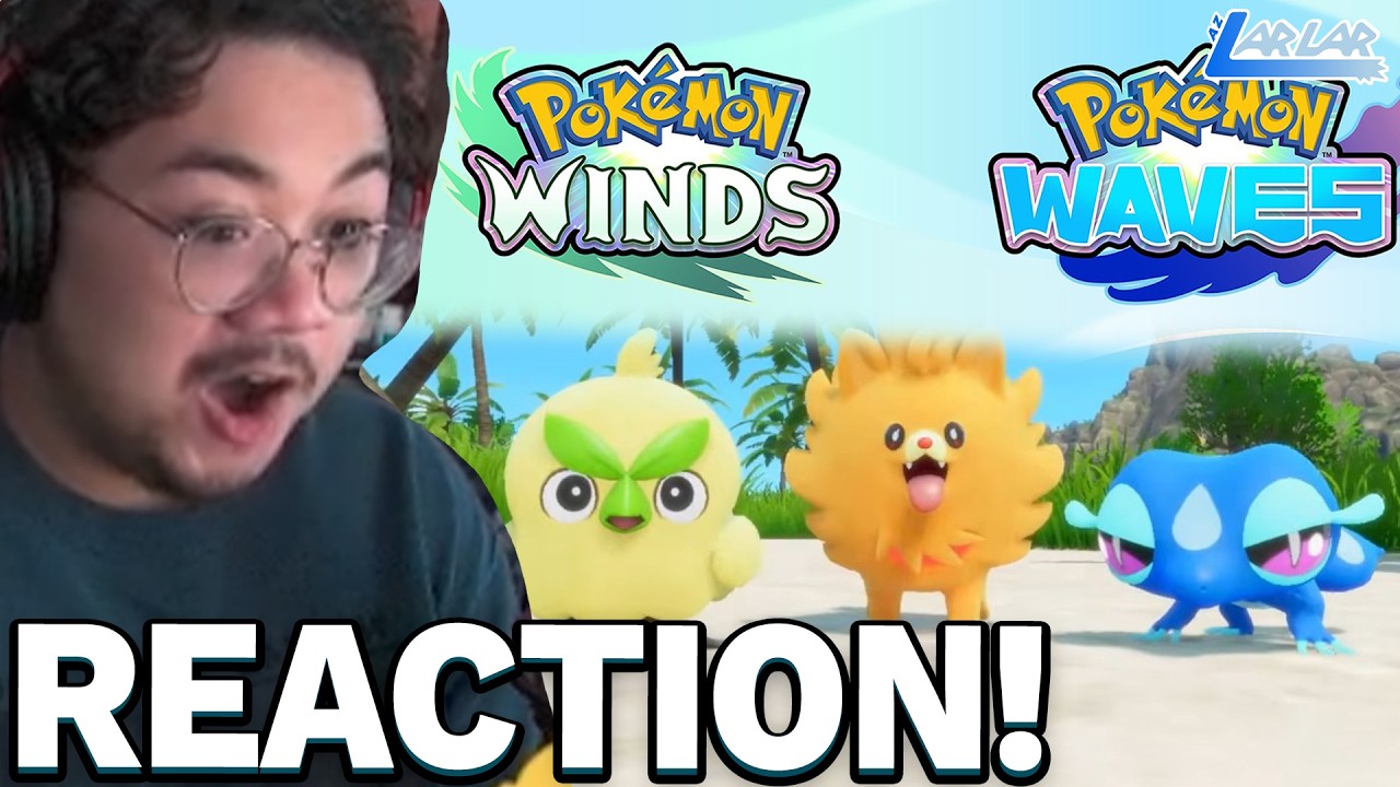 GEN 10 IS HERE! | Pokémon Winds and Pokémon Waves LIVE REACTION!