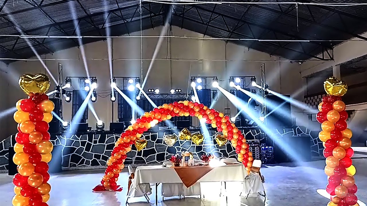 QUE BONITA QUEDO LA INSTALACION PARA ESTE EVENTO!!!