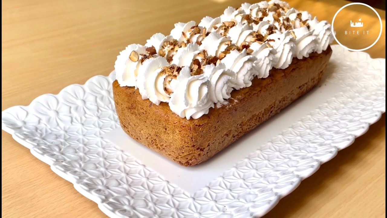 Almonds carrot cake recipe 🥕/ كيك الجزر باللوز، خفيف و لذيذ / Bite It