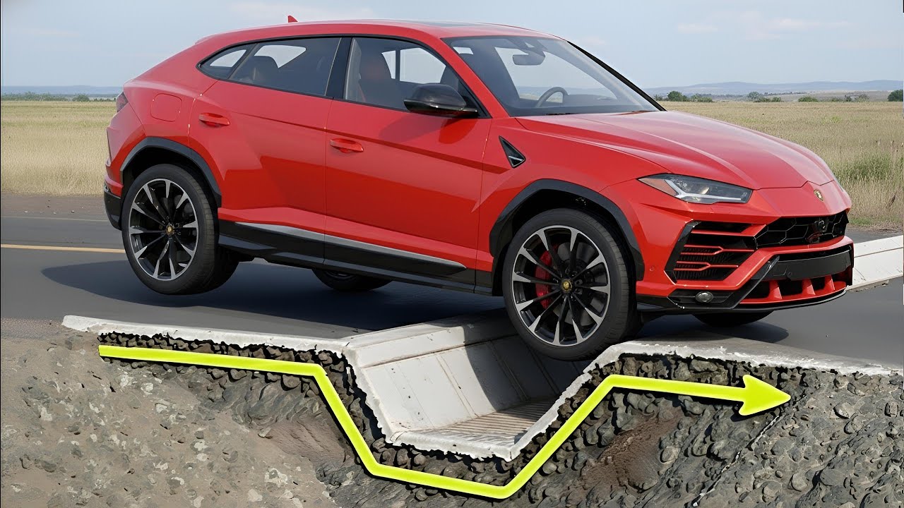 SUPER CARS VS UP DOWN SPEED BUMP CHALLENGE IN BEAMNG DRIVE  EP #3
