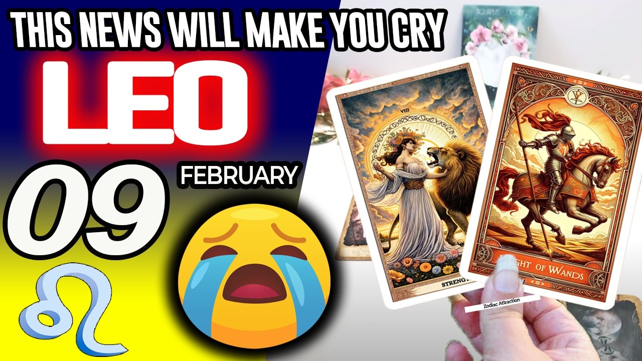 Leo ♌🔞THIS NEWS WILL MAKE YOU CRY😭🆘 horoscope for today FEBRUARY 9 2026 ♌ #leo tarot FEBRUARY