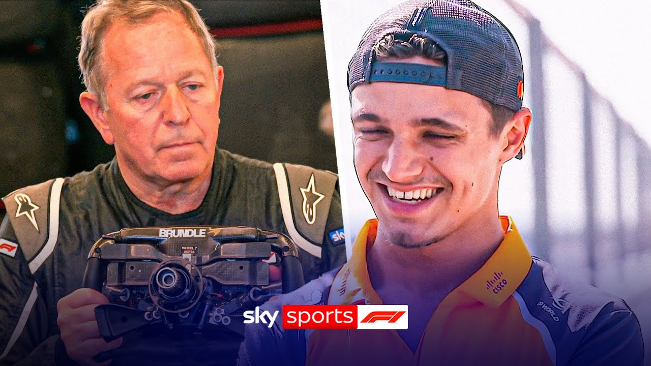 Ландо Норрис и McLaren учат Мартина Брандла, как идеально начинать гонку!
