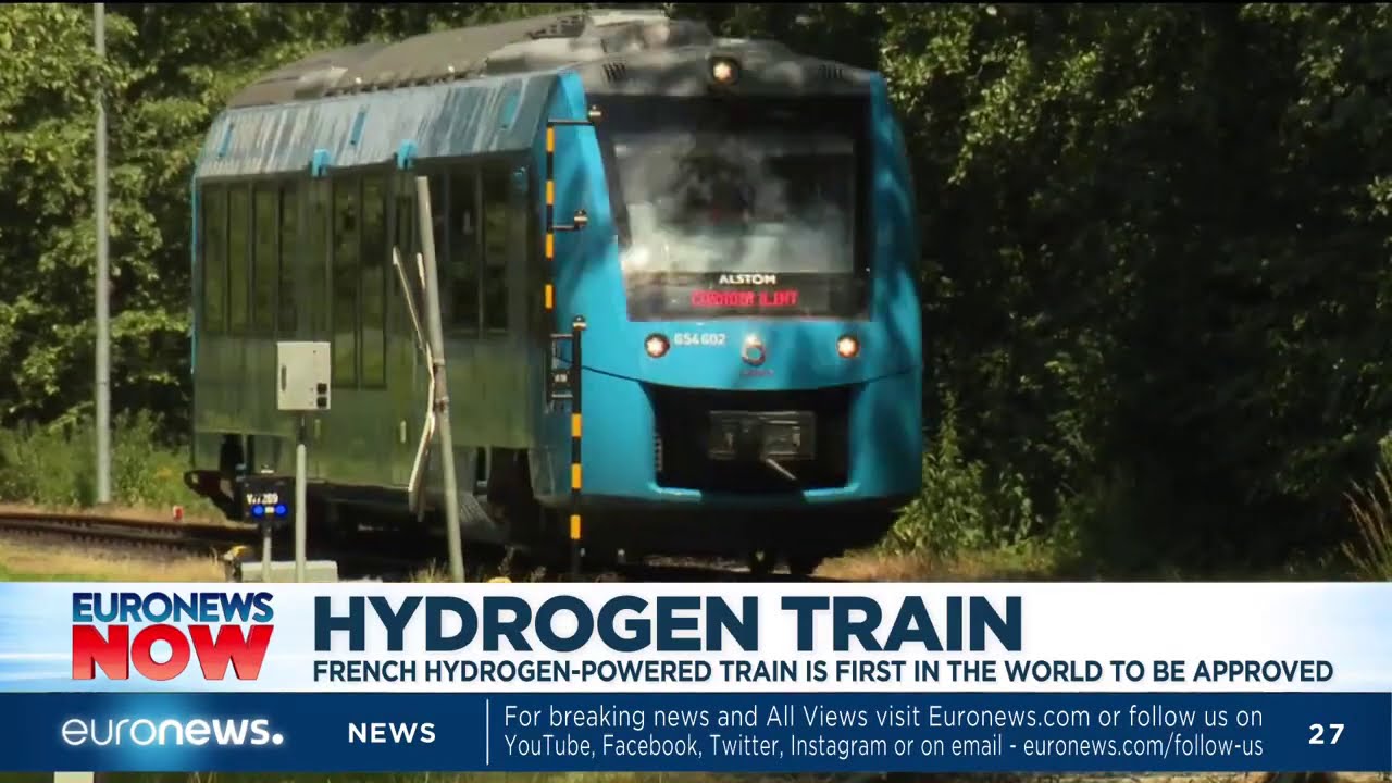French hydrogen-powered train is first in the world to be approved