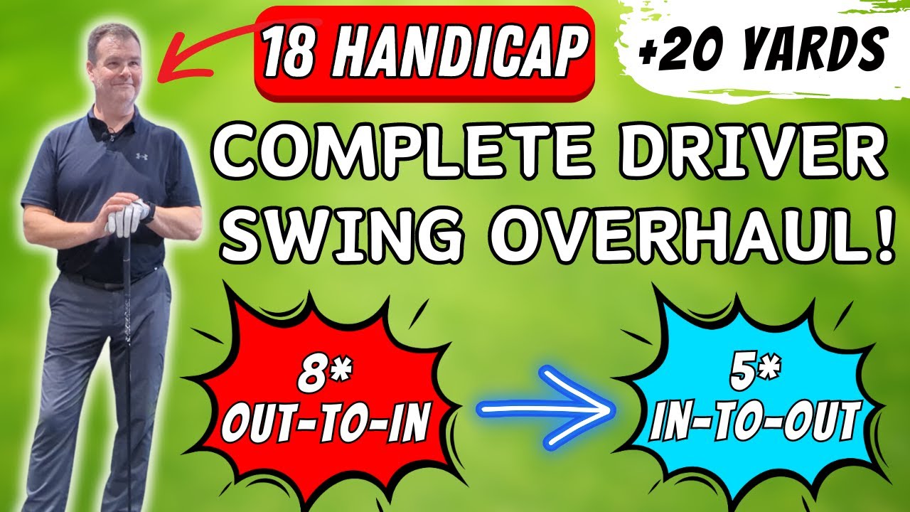 Fix Your OVER THE TOP.....18 Handicap Driver Swing Fix