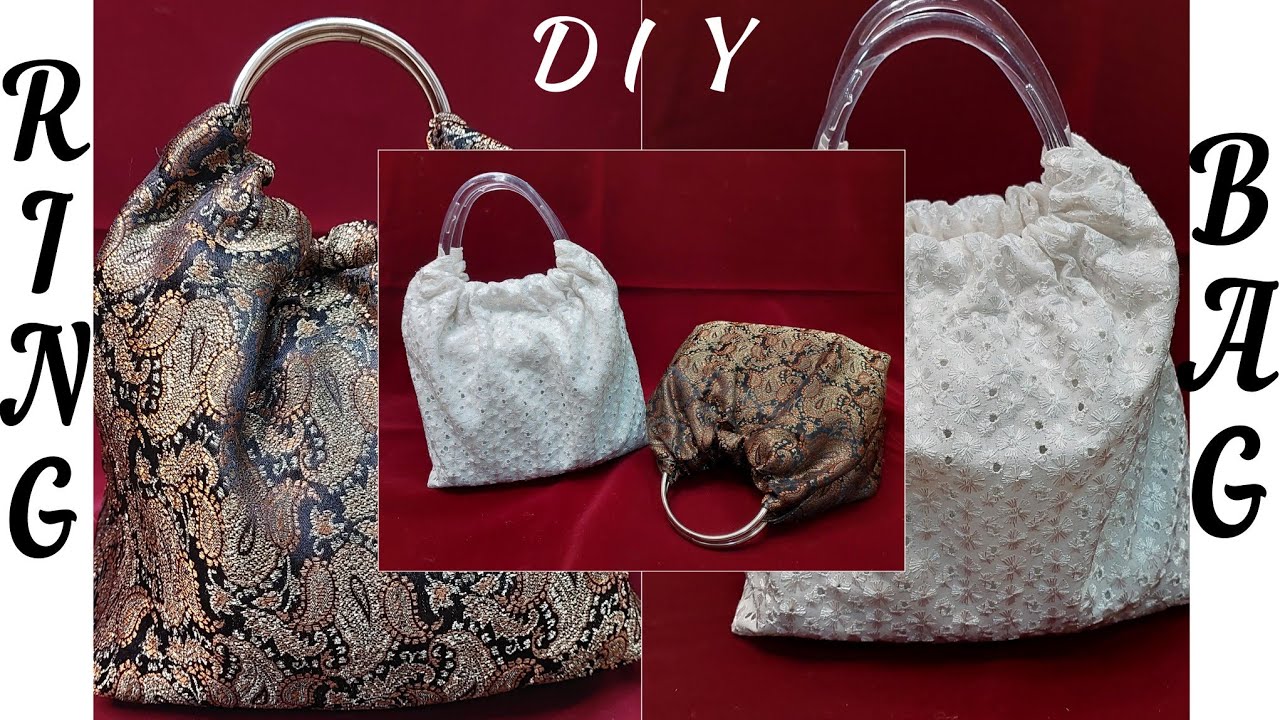 Easy To Make A Ring Bag,  Sewing Tutorial