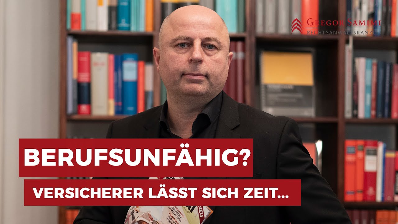 Berufsunfähigkeitsversicherung - Die Versicherung zahlt nicht?