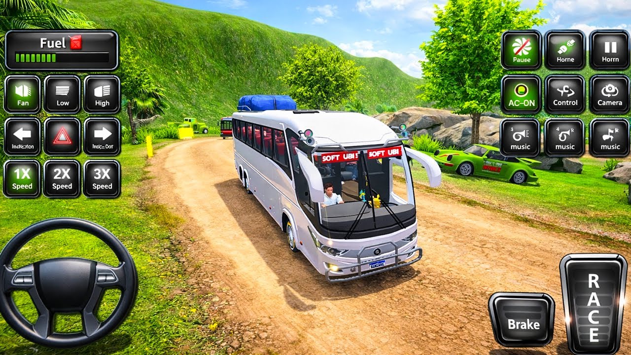 Bus Simulator 2026 Euro Bus Offroad Adventure 3D Bus Games - Android Gameplay