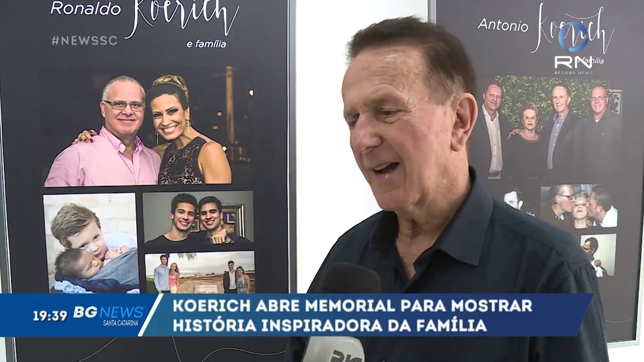 Koerich abre memorial para mostrar história inspiradora da família
