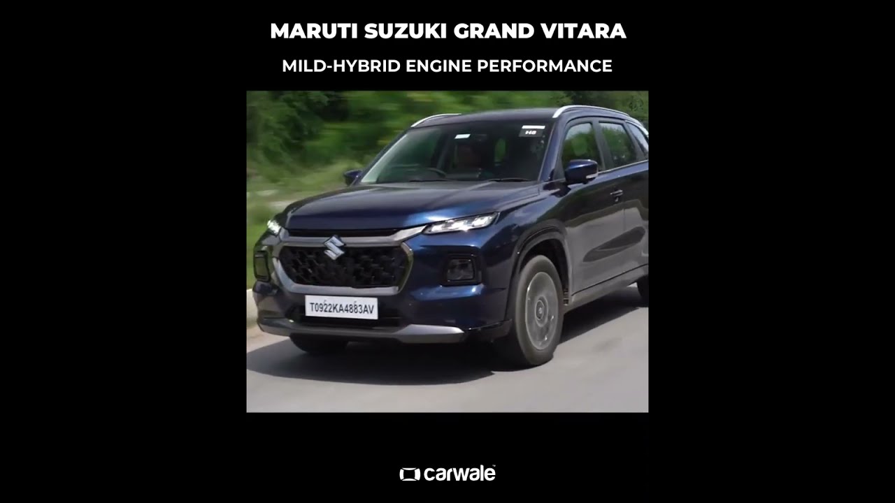 The Maruti Grand Vitara's mild-hybrid petrol engine is barely powerful enough #shorts