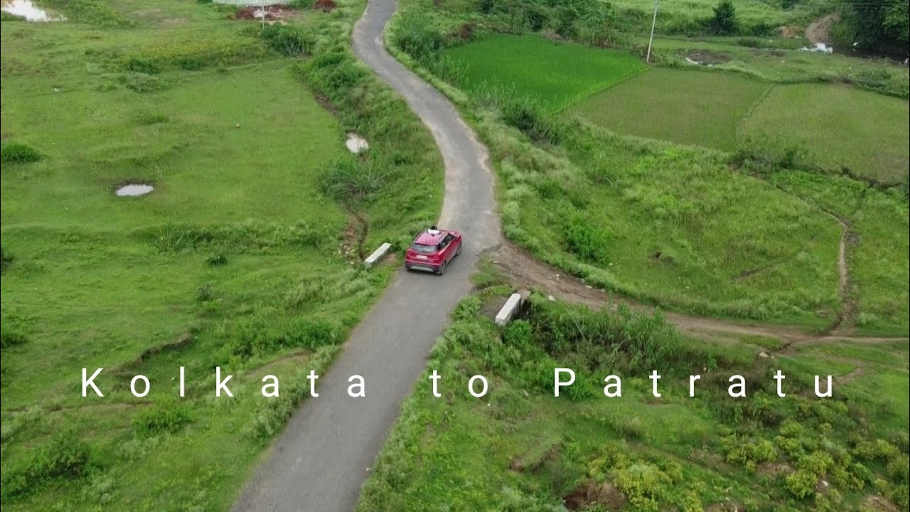 Long drive from Kolkata to Patratu Lake Resort // Palani falls Dassam falls in monsoons // xuv300