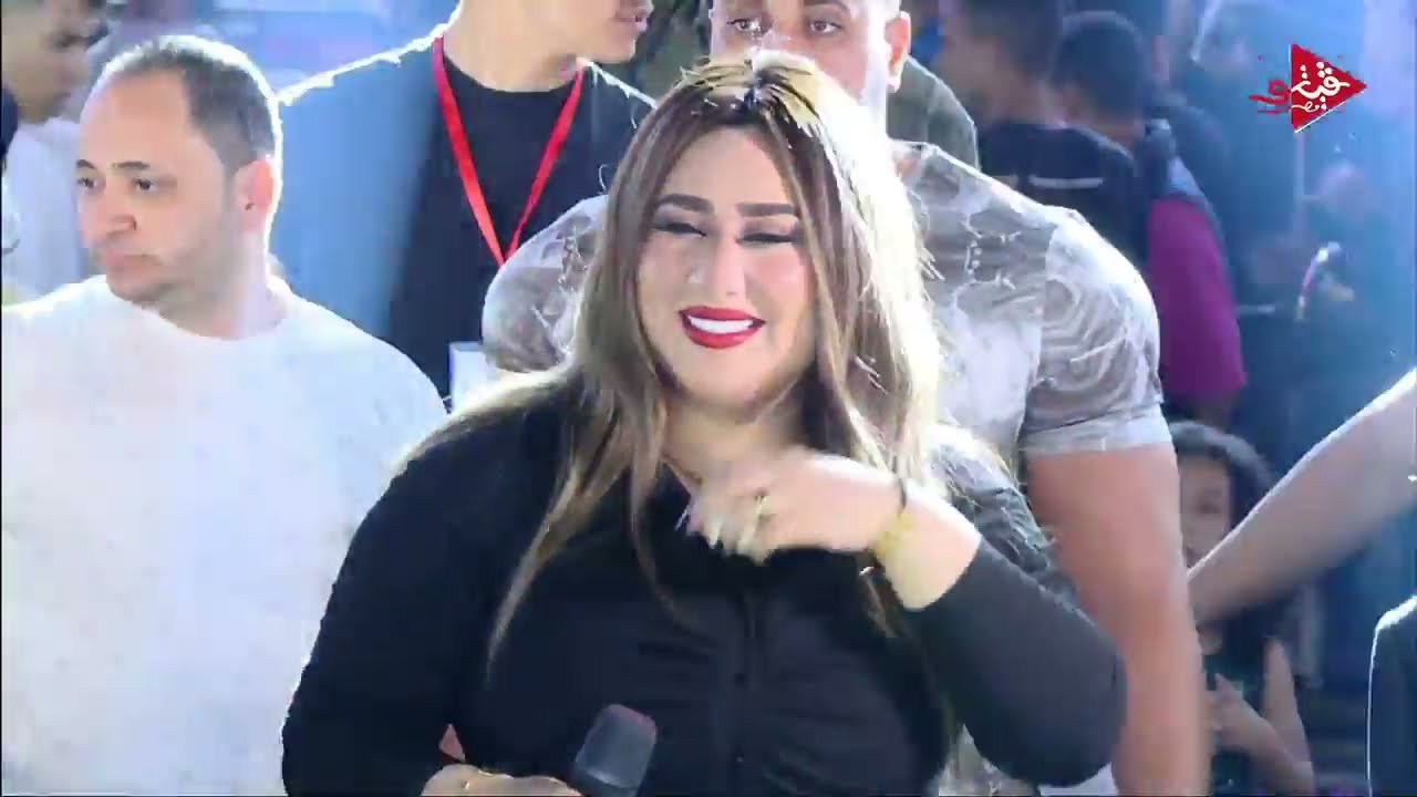 لحظه وصول الزعيمه رودي مع اوشا اكبر فرح في البحيره مركز بدر فرحه روزه افراح فيتو مصر