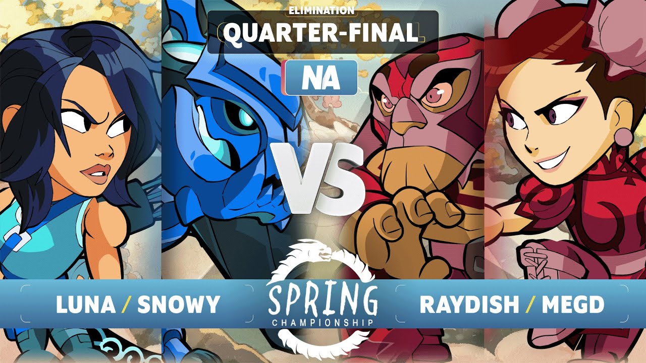 Luna & Snowy vs Raydish & Megd - Elimination Quarter-Final - Spring Championship 2023 - NA 2v2