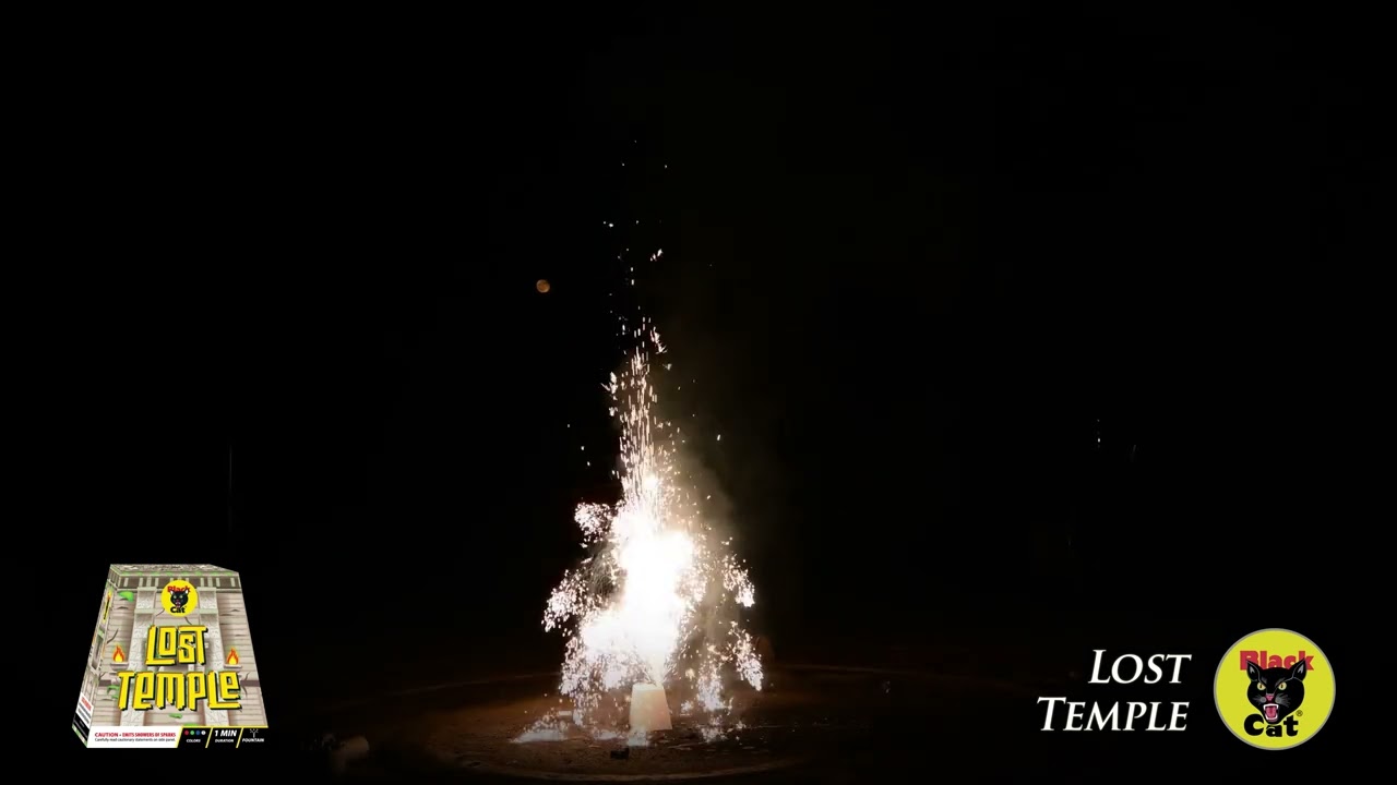 Lost Temple - Black Cat Fireworks