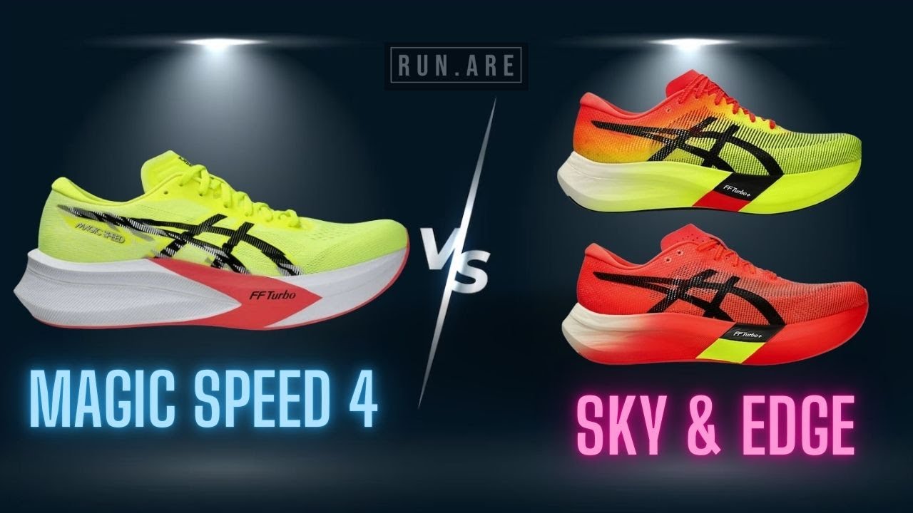 ASICS Metaspeed Sky Edge Paris против Magic Speed ​​4: СУПЕР-ОБУВЬ против ТРЕНИРОВОЧНЫХ КРОССОВОК