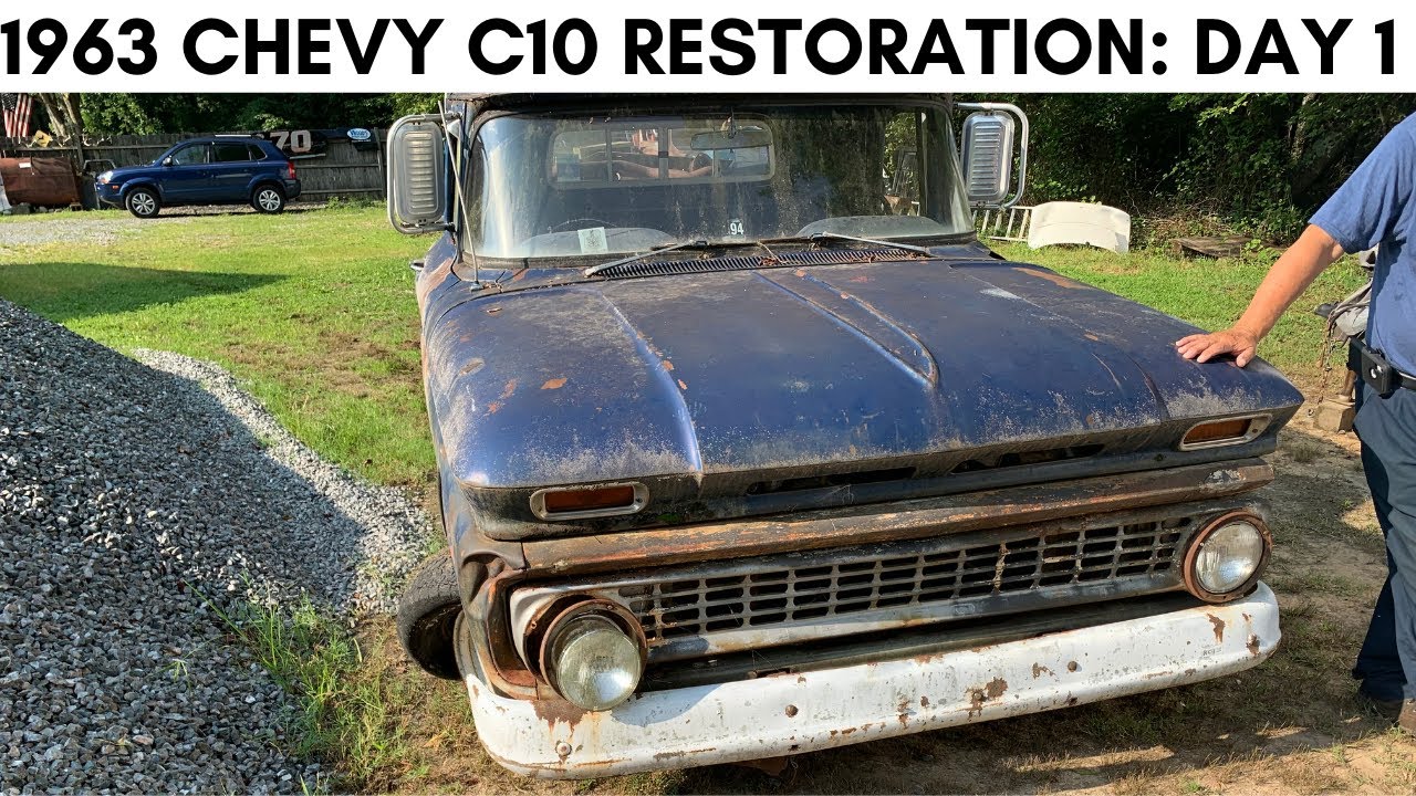 Let's Dig Into our New Build!!!! 1963 Chevy C10 Restoration: Day 1