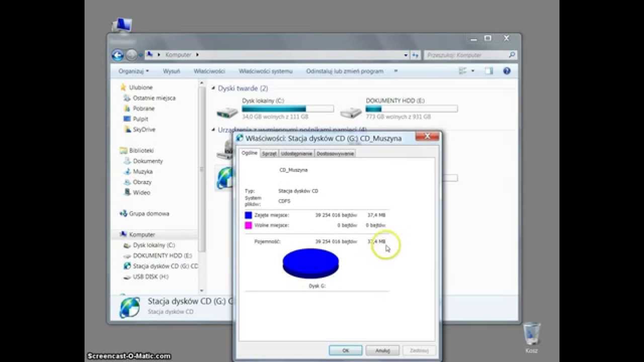 USB pendrive jak płyta CD Rom, DVD, zabezpieczenie i autostart