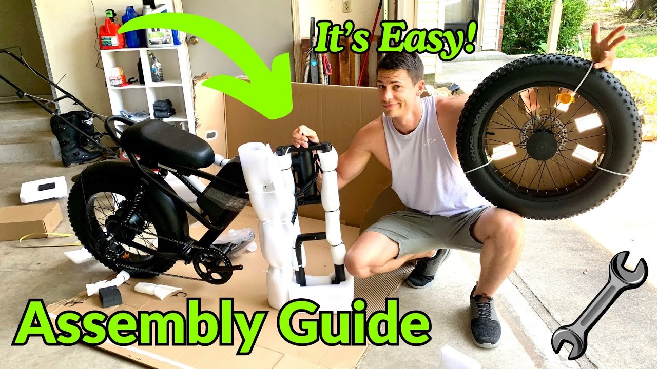 Riding Times Z8 Electric Bike Assembly Guide