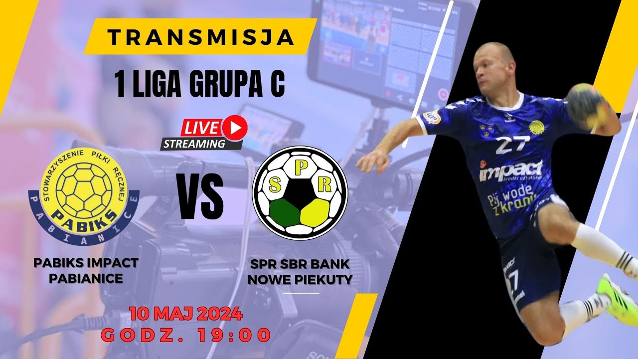 Pabiks Impact Pabianice  - SPR SBR Bank Nowe Piekuty - 1 liga grupa C - #nażywo