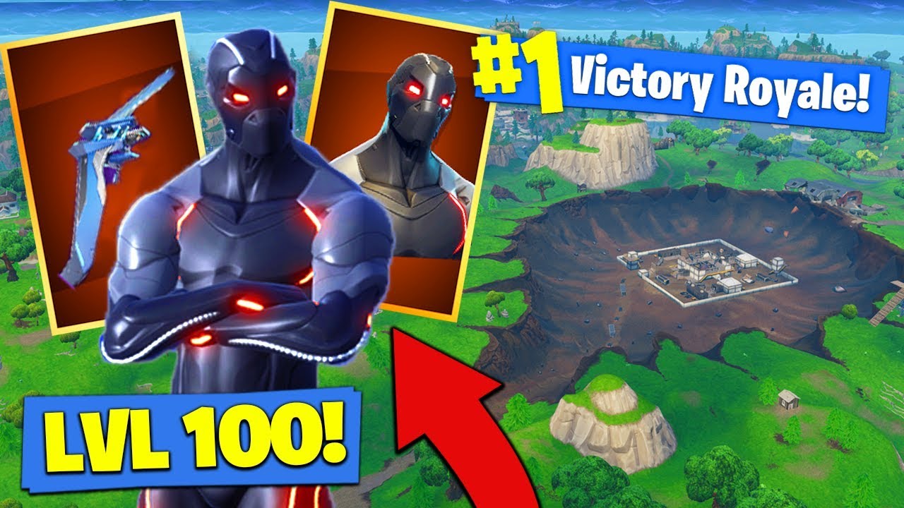*NEW* LEVEL 100 OMEGA SKIN GAMEPLAY In Fortnite Battle Royale!