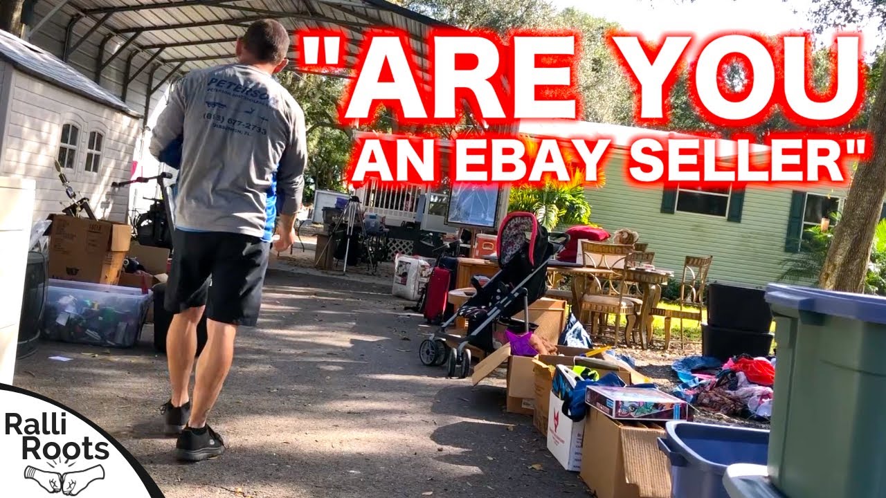 I Got Called Out At A Garage Sale...
