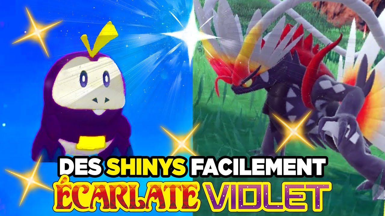 100% de POK&Eacute;MON SHINY FACILE sur Pok&eacute;mon &Eacute;CARLATE VIOLET ✨