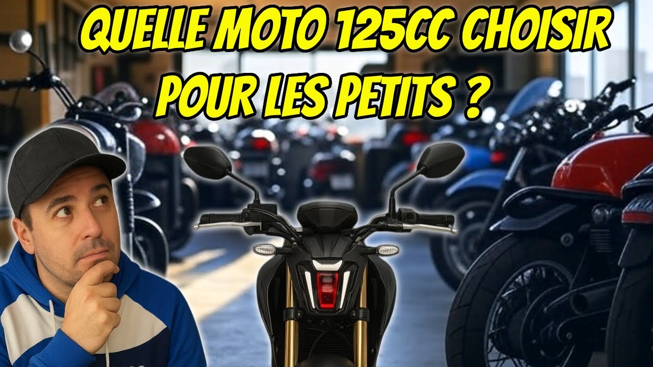 QUELLE MOTO 125CC POUR LES PETITS EN 2025 ?