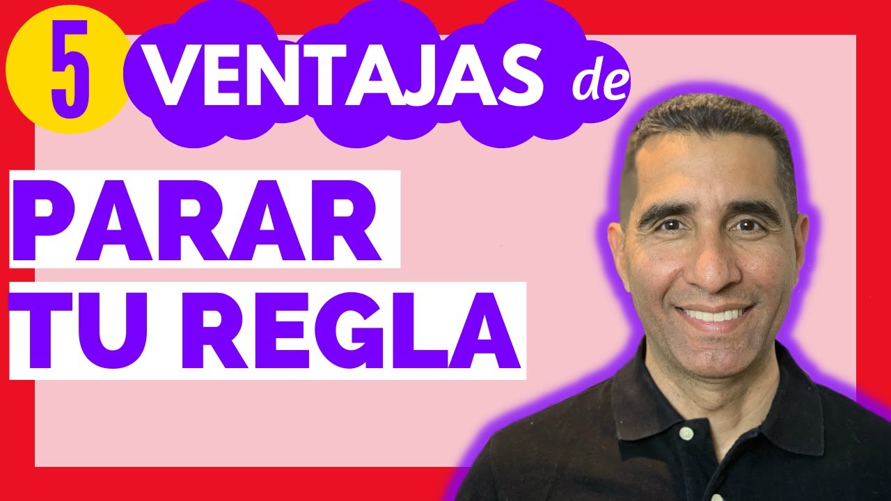 ✅Parar LA REGLA de forma SEGURA con *Anticonceptivos Hormonales*  👉 5 Ventajas