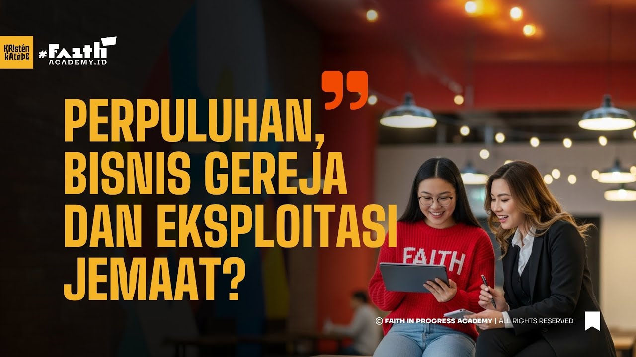 Perpuluhan, bisnis gereja dan eksploitasi jemaat.