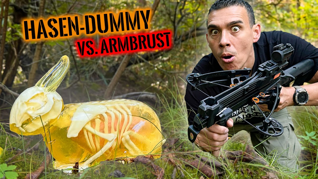 WIE VIEL HÄLT EIN HASE AUS? 100€ USA-Dummy im Härtetest | Survival Mattin