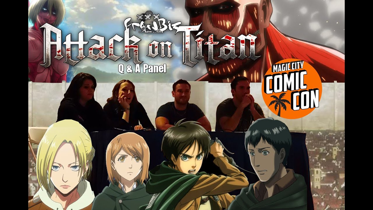 Attack on Titan Q & A panel @ Magic City Comic Con