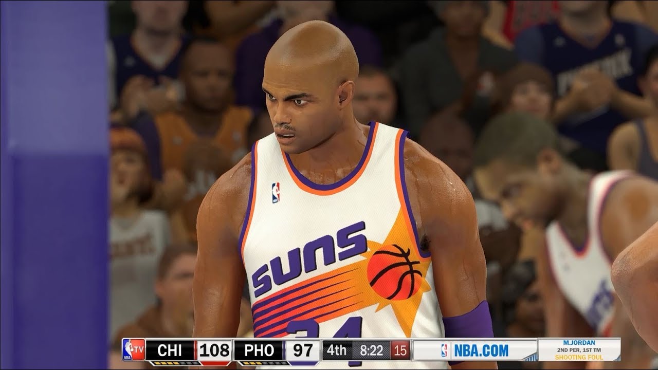 NBA 2K17 - 92-93 Suns vs 92-93 Bulls - Barkley vs Jordan - Community Request - PC MOD