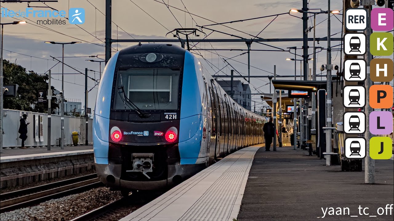 Paris-France 🇫🇷 – Z50000 Takeover Across All Transilien Lines