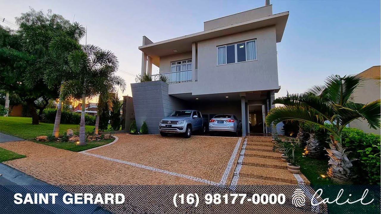 LINDA CASA 5 SUÍTES - COND. SAINT GERARD - RIBEIRÃO PRETO - SP - BRASIL